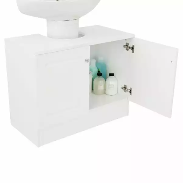 Lloyd Pascal Verona White Under Sink Unit - Image 4