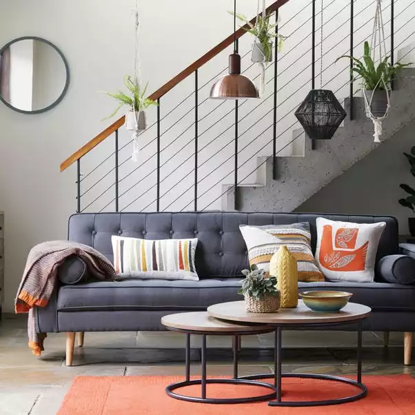 Dunelm Fulton Coffee Nest Of Tables Pine Effect - Image 4