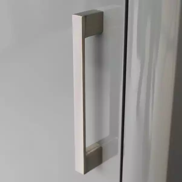 Lloyd Pascal Sicily Grey Tall Cabinet - Image 5