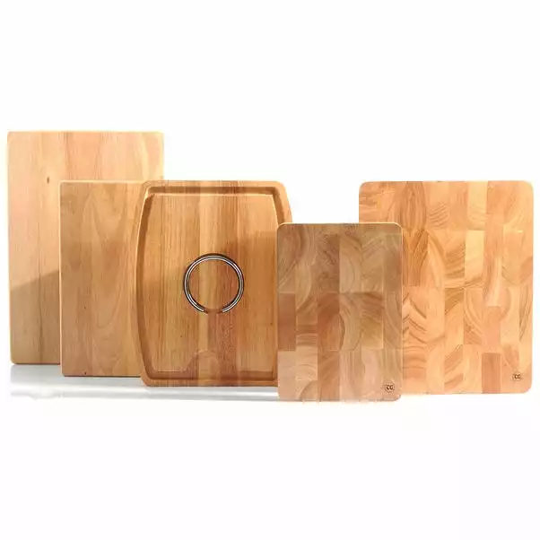 T&G Woodware T&G Hevea Large End Grain Wood Chopping Board - Image 2