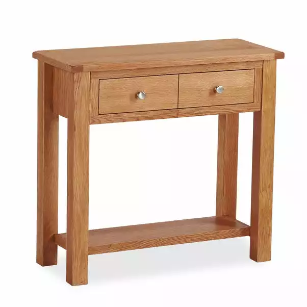 Dunelm Bromley Oak Console Table - Image 2
