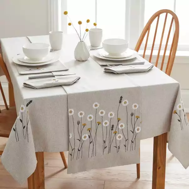 Dunelm Scandi Floral Tablecloth - Image 4
