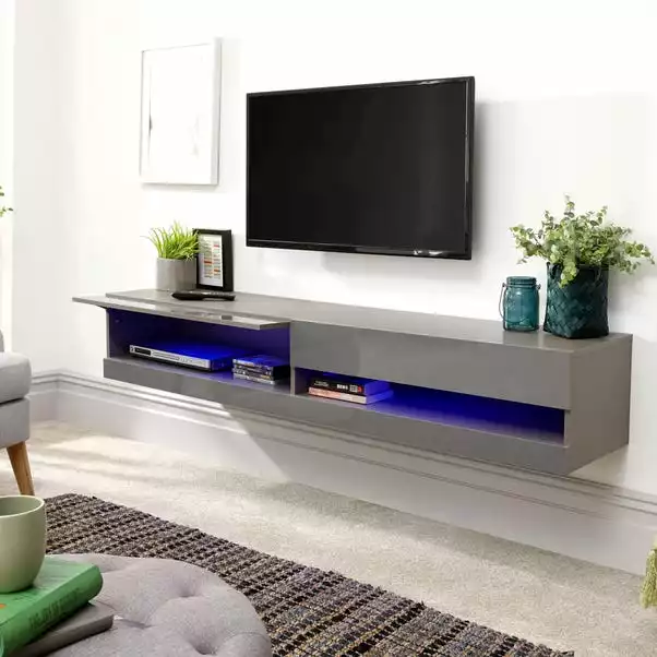 GFW Galicia 150cm LED Wall TV Unit - Image 3