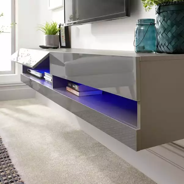 GFW Galicia 150cm LED Wall TV Unit - Image 6