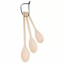 T&G Woodware T&G Essentials Set Of Three Beech Spoons