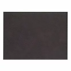 Dunelm Set Of 4 Faux Vintage Leather Placemats