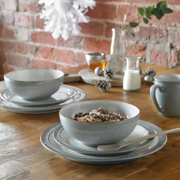 Denby Elements Grey 12 Piece Dinner Set - Image 2