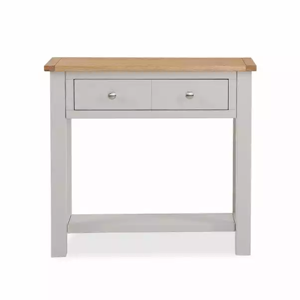 Dunelm Bromley Grey Console Table