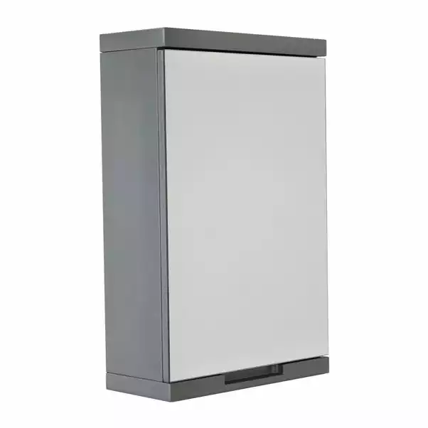 Lloyd Pascal Siena Grey Mirror Cabinet