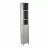 Lloyd Pascal Rimini Grey Tall Cabinet