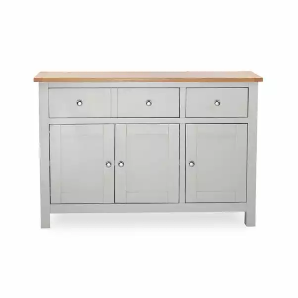 Dunelm Bromley Grey Large Sideboard