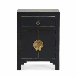 Dunelm Hanna Mini Black Chest