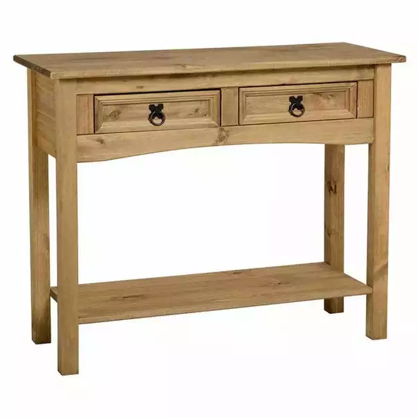 Seconique Corona 2 Drawer Console Table