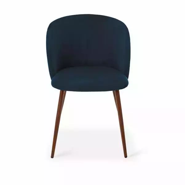 Dunelm Celia Velvet Dining Chair - Image 3