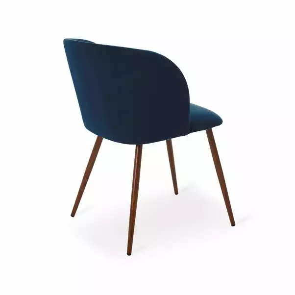 Dunelm Celia Velvet Dining Chair - Image 5