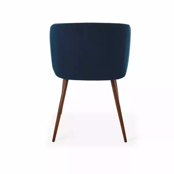 Dunelm Celia Velvet Dining Chair - Image 6