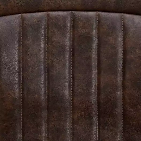 Dunelm Felix Set Of 2 Cantilever Faux Leather Dining Chairs - Image 6