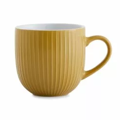 Dunelm Soft Ochre Lyon Mug