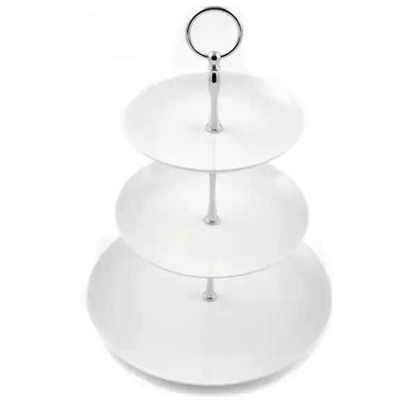 Dunelm Purity 3 Tier Cake Stand - Image 2