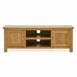 Dunelm Bromley Wide TV Unit Oak