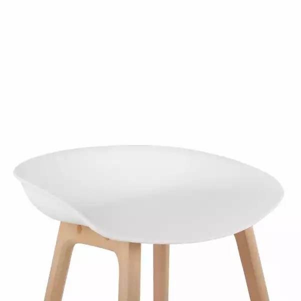 Dunelm Erik White Bar Stool - Image 6