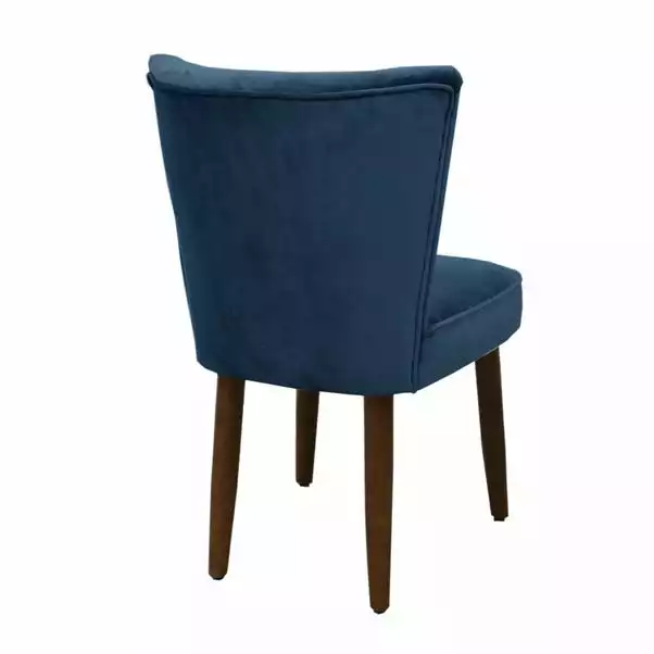 Dunelm Isla Velvet Dining Chair - Image 4