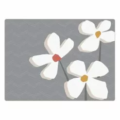 Set Of 4 Elements Lena Cork Back Placemats