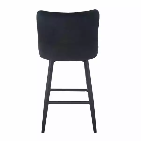 Dunelm Montreal Velvet Bar Stool - Image 5