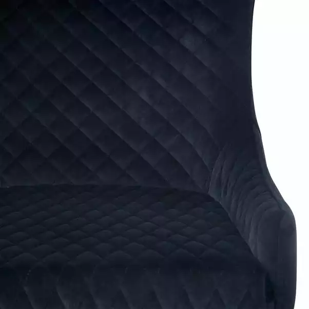 Dunelm Montreal Velvet Bar Stool - Image 6