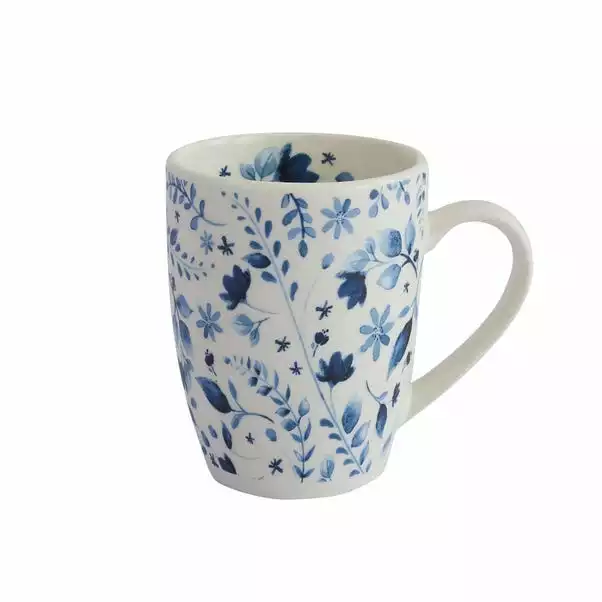 Dunelm Indigo Meadow Mug