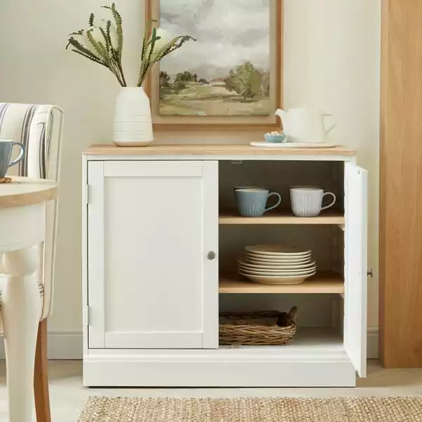 Churchgate Ivory Panel Door Base Unit - Image 2