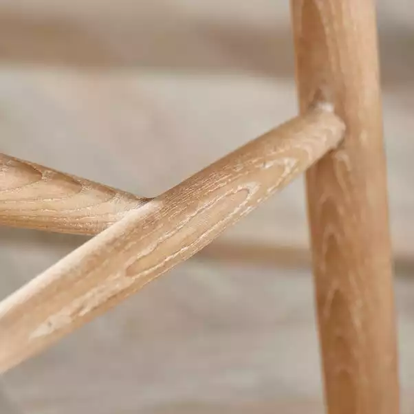 Dunelm Churchgate Ash Wood Spindle Bench - Image 5