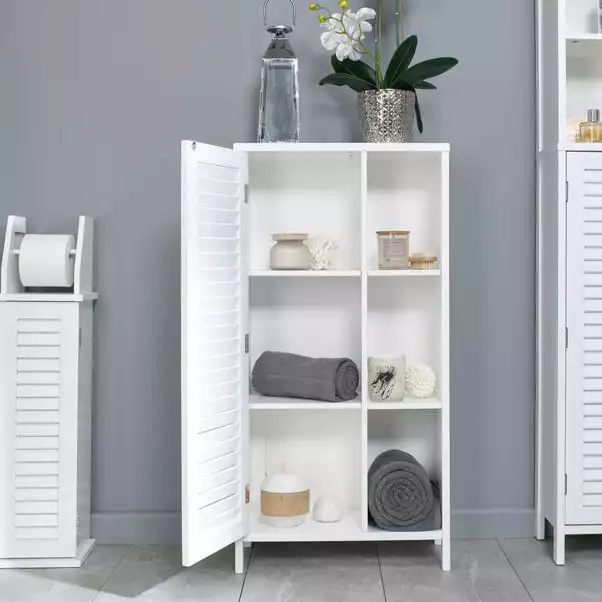 Dunelm Tuscany Console Unit White - Image 3
