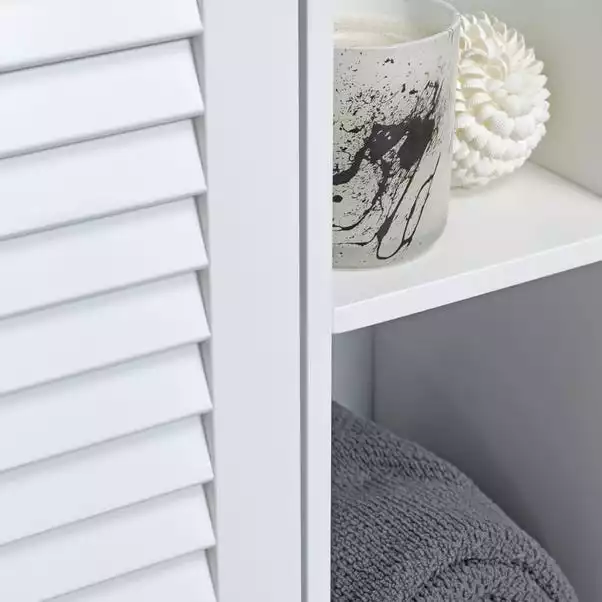 Dunelm Tuscany Console Unit White - Image 4