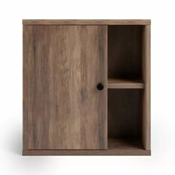 Dunelm Fulton Pine Effect Bathroom Wall Cabinet - Image 3