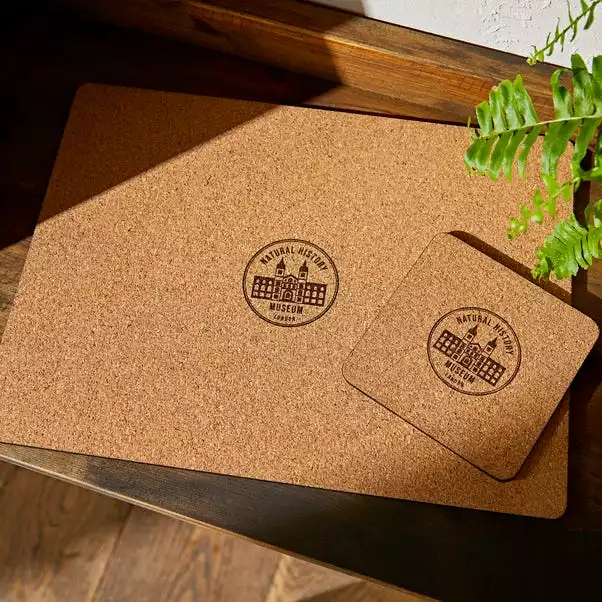 Natural History Museum Marsh Botanical Set Of 4 Coasters And Placemats - Image 3