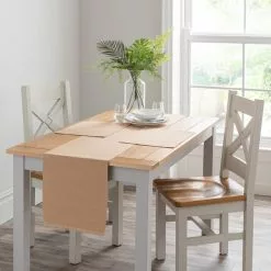 Dunelm Set Of 2 Recycled Ribbed Placemats