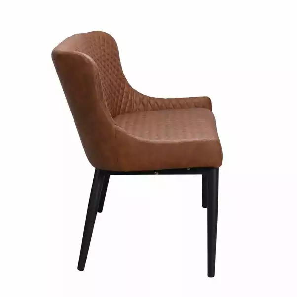 Dunelm Montreal Large Faux Leather Dining Bench Seat - Image 4