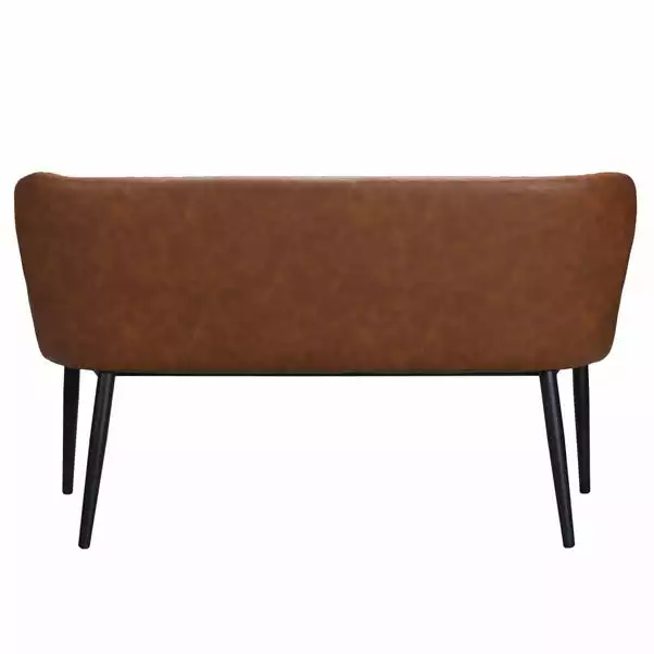 Dunelm Montreal Large Faux Leather Dining Bench Seat - Image 6