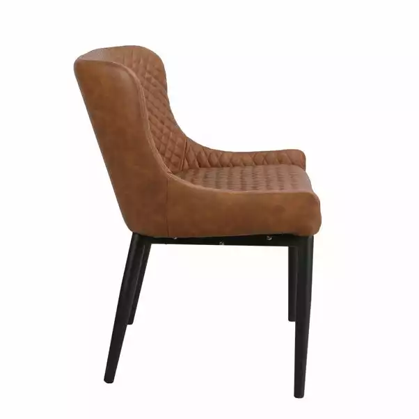 Dunelm Montreal Small Faux Leather Dining Bench Seat - Image 4