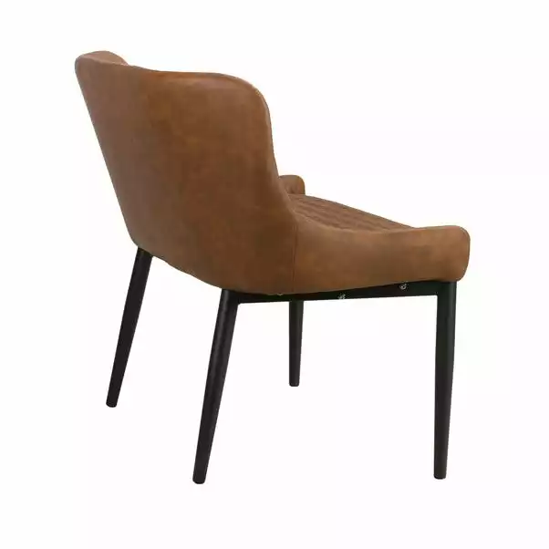 Dunelm Montreal Small Faux Leather Dining Bench Seat - Image 5