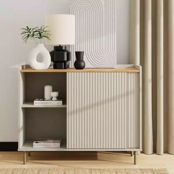 Dunelm Georgi Small Sideboard Natural