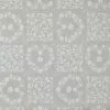 Dunelm By The Metre Floral Hearts Natural PVC