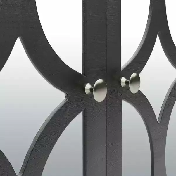 Dunelm Delphi Black Small Sideboard - Image 6