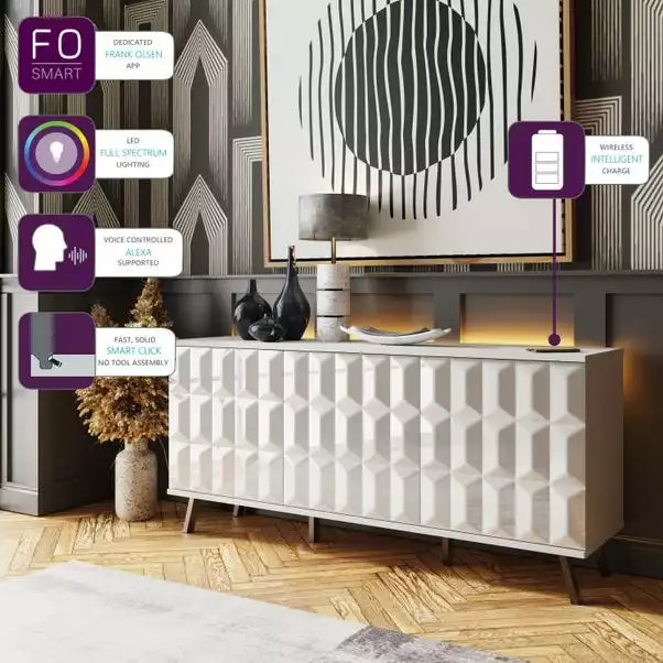 Frank Olsen Furniture Elevate SMART LED Sideboard - Image 2