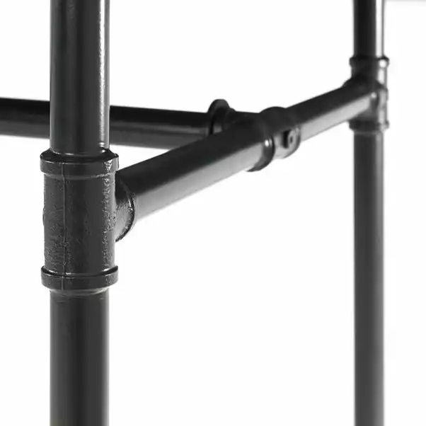 Julian Bowen Carnegie Rectangular Dining Table Mocha Elm - Image 4