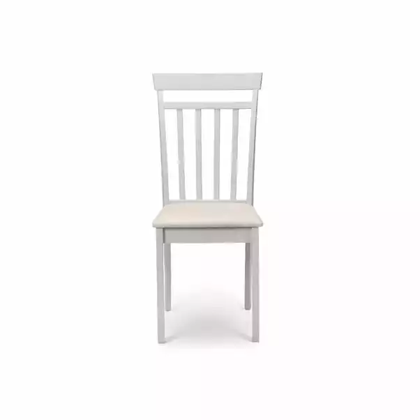 Julian Bowen Coast Drop Leaf Dining Set With 4 Coast Dining Chairs - Image 6