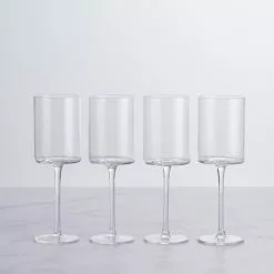 Dunelm Set Of 4 Montreal Red Wine Glasses