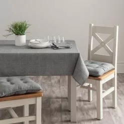 Dunelm Wipe Clean Cotton Tablecloth