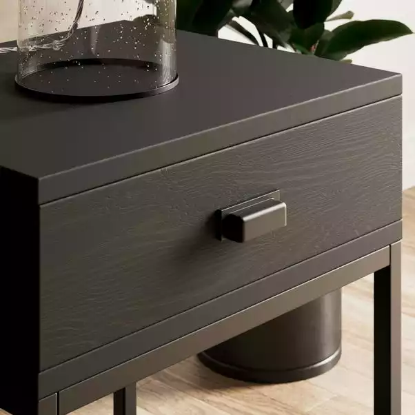 Dunelm Fulton 1 Drawer Side Table - Image 5
